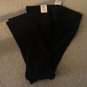 Black Girls Justice Leggings Size 18/20 New